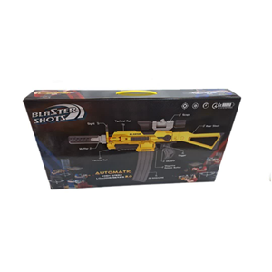 اسباب بازی تفنگ مسلسل رگباری باتری خور BLASTER SHOTS-اسباب بازی تفنگ